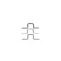 HOOK KEEPER - SMALL - HARD CHROME
