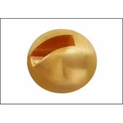 Tungsten Hlavička s drážkou - Zlatá