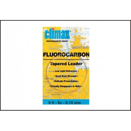 Climax Trout Leader - Fluorocarbon-0,14 mm